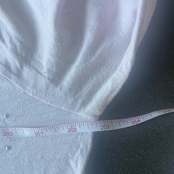 🪴PINK - Long Sleeve Baby Pink Top w/ metal studs spelling “PINK” - Picture 8 of 11